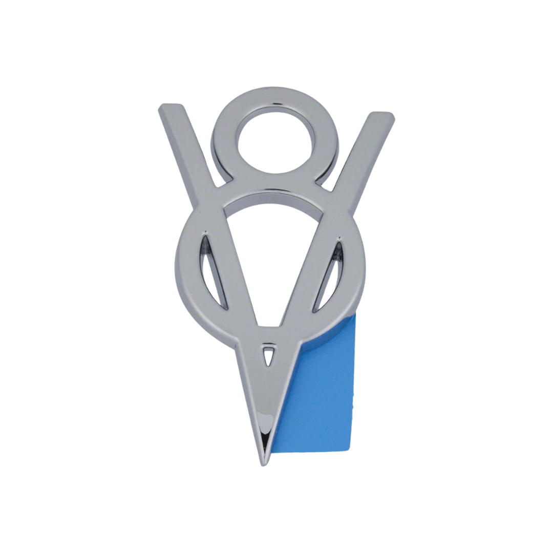 Chrome V8 Badge - Ford Show Parts